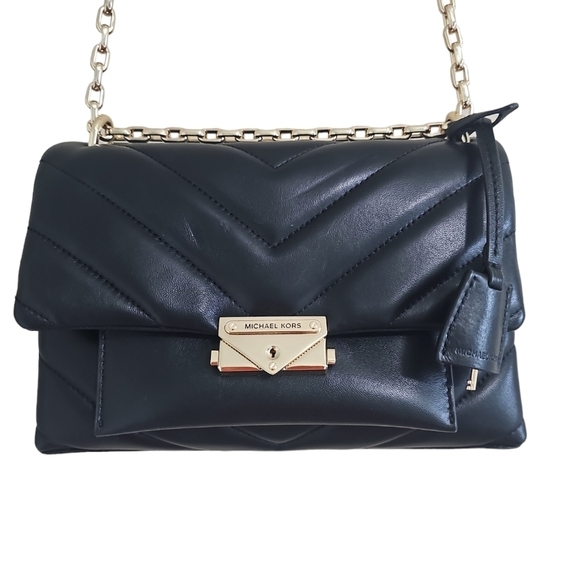 MICHAEL KORS CECE MEDIUM QUILTED LEATHER CONVERTIBLE SHOULDER BAG - Picture 5 of 16